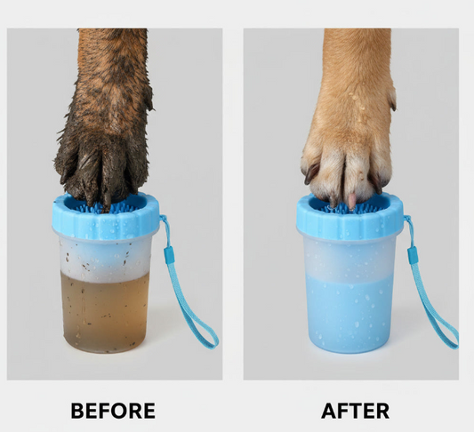 Nettoyeur de pattes de chien